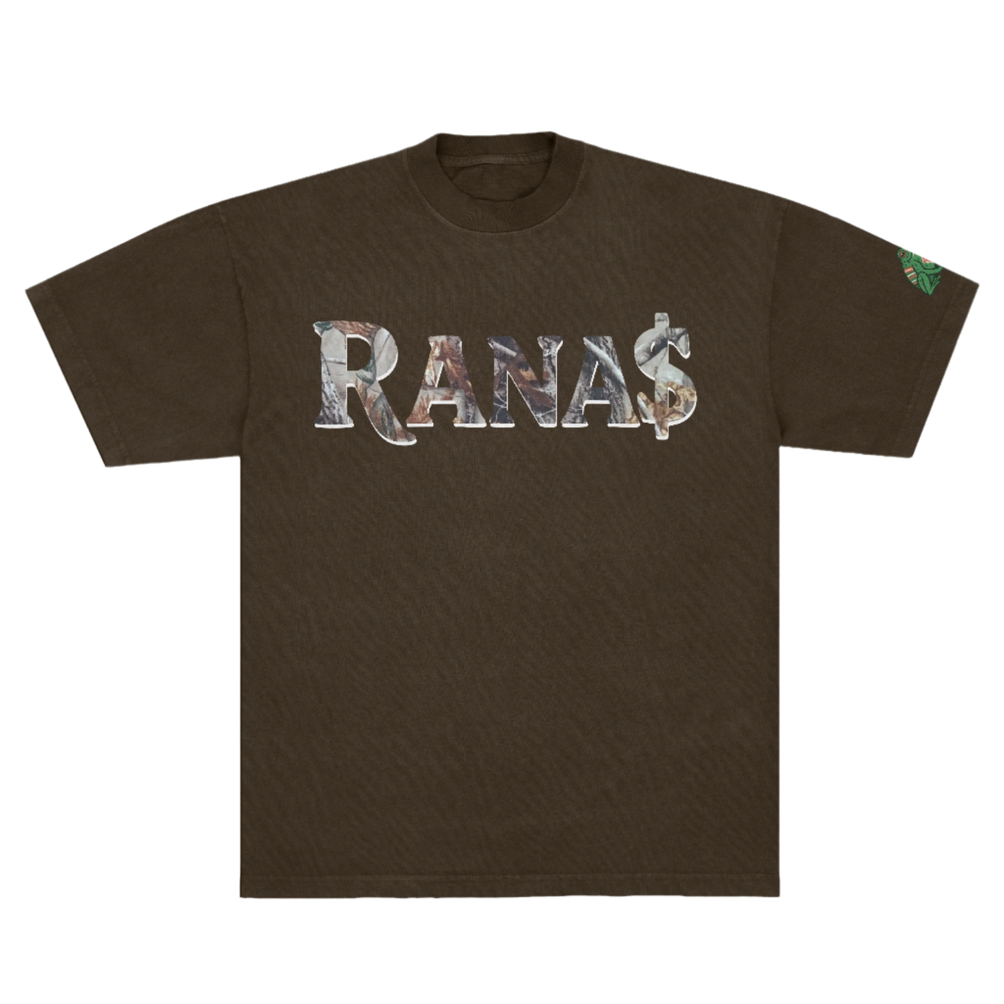 RANAS CAMO TREE VINTAGE BROWN TEE