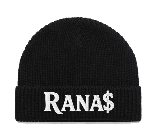 RANAS BEANIE - BLACK