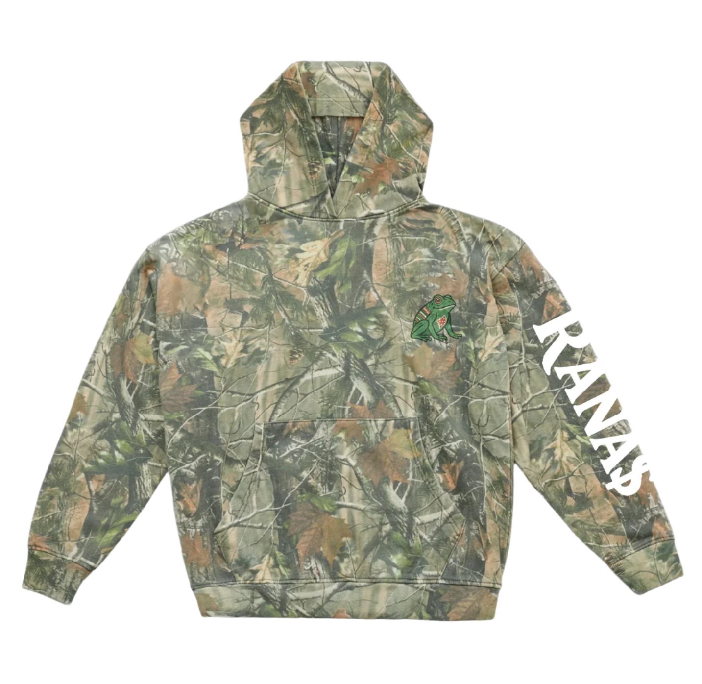 RANAS CAMO ZIP HOODIE
