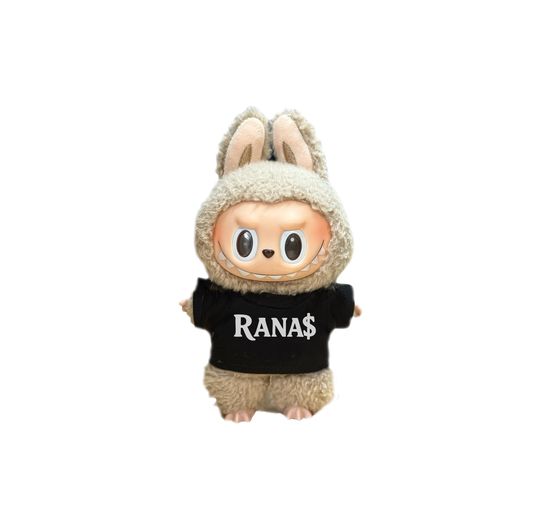 RANAS LABUBU TEE - BLACK